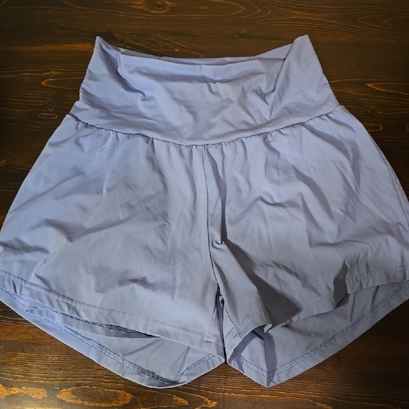 Women's Blue Shorts - Picture 1 of 2
